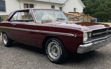Dodge-Dart-270-1968-Burgundy-Black