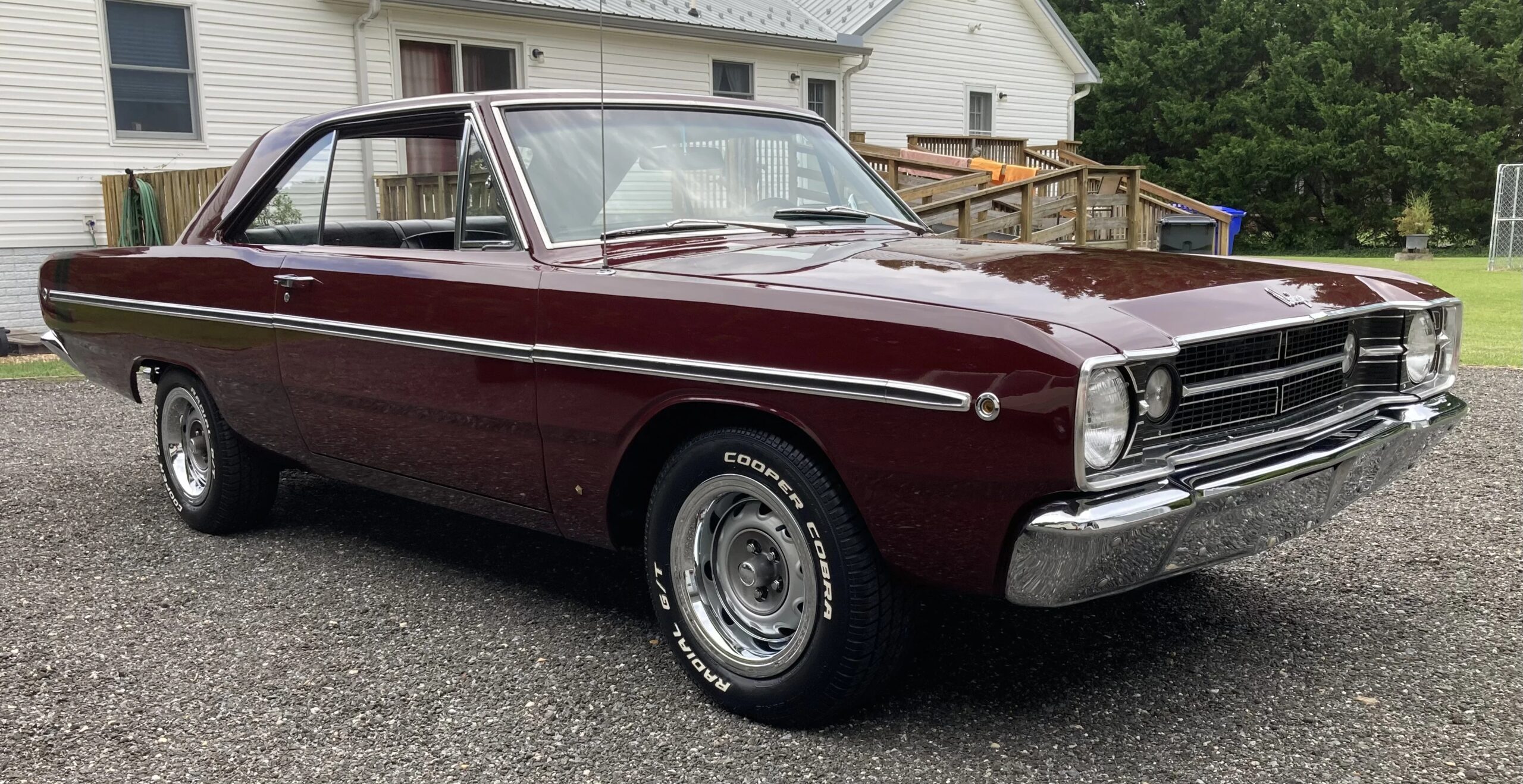 Dodge-Dart-270-1968-Burgundy-Black