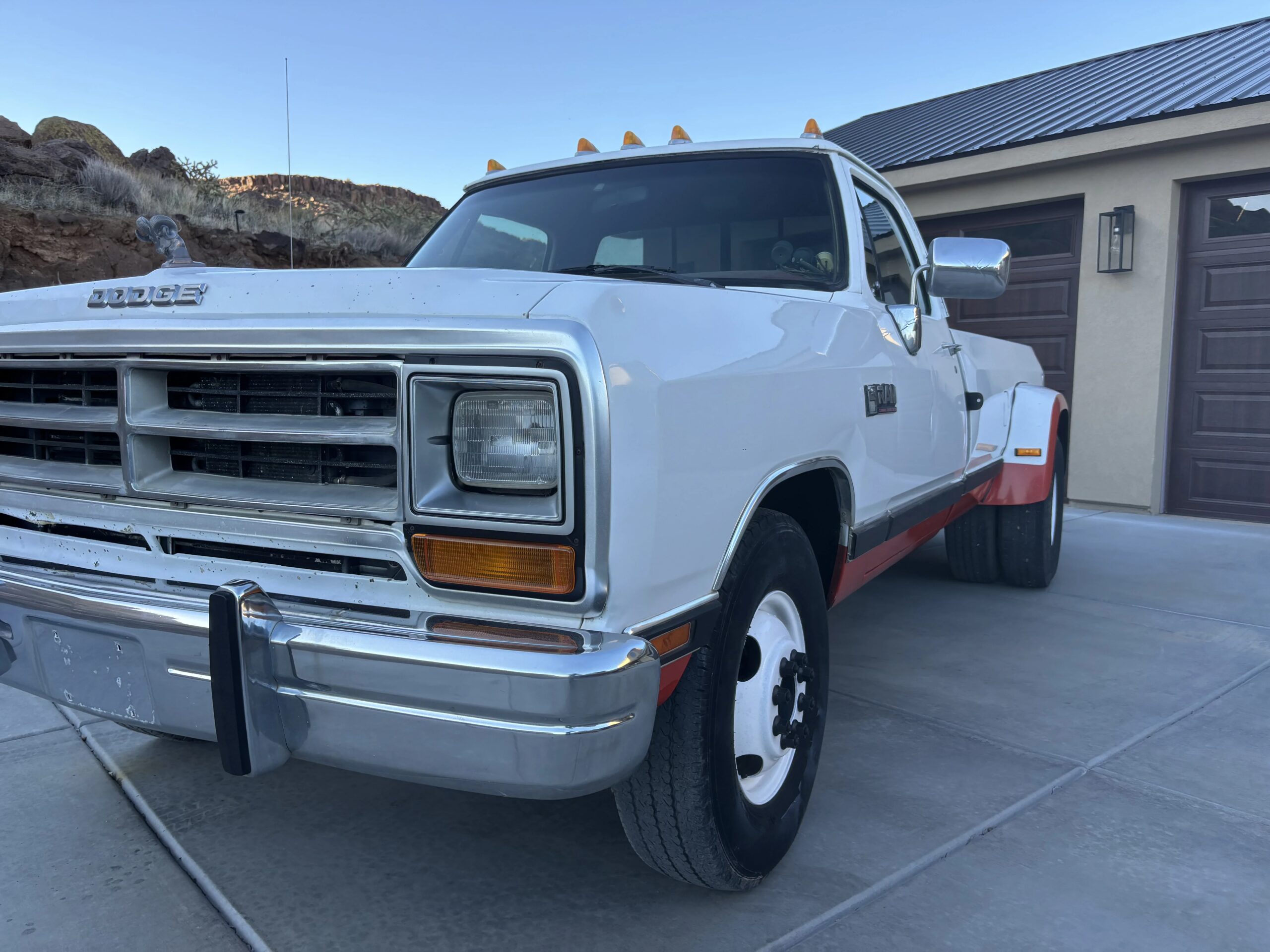 Dodge-Dw-truck-2wd-regular-cab-d-350-1990-White-Burgundy-25