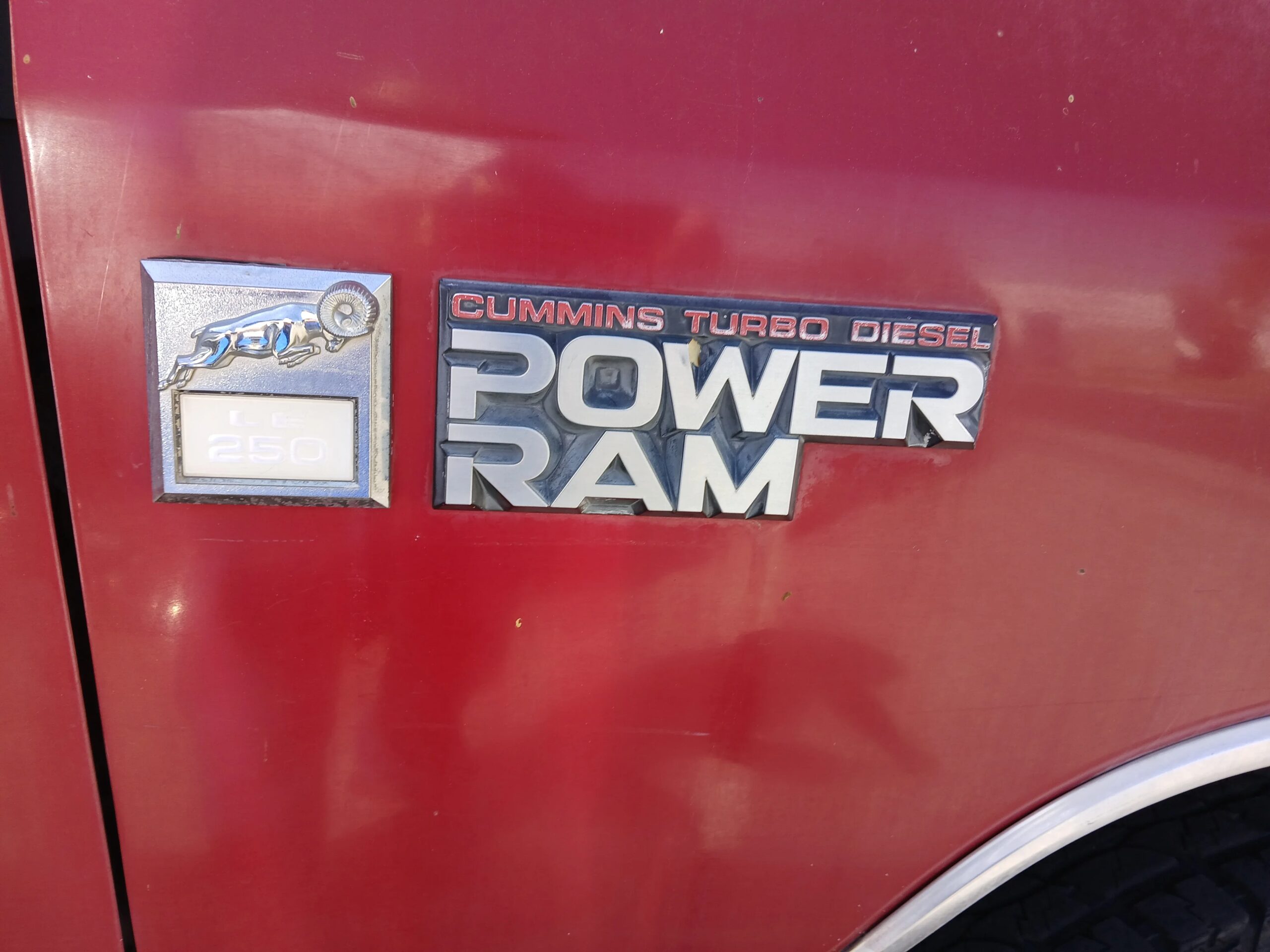 Dodge-Dw-truck-4x4-regular-cab-1989-Red-Tan-1