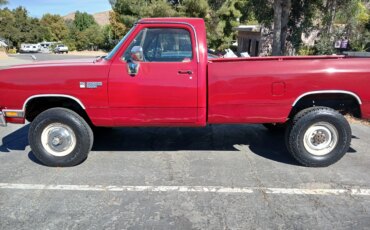 Dodge-Dw-truck-4x4-regular-cab-1989-Red-Tan-2