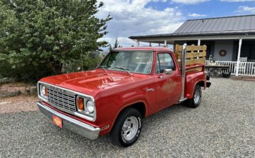 Dodge-Little-red-express-1978-Red-Black