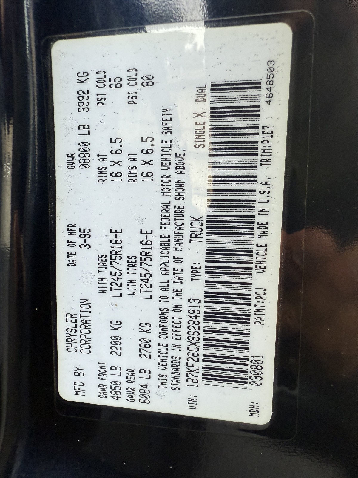 Dodge-Ram-2500-1995-Standard-Cab-Pickup-38