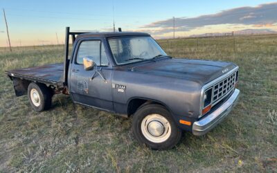 Dodge Ram D350 survivor truck 1 ton 1984