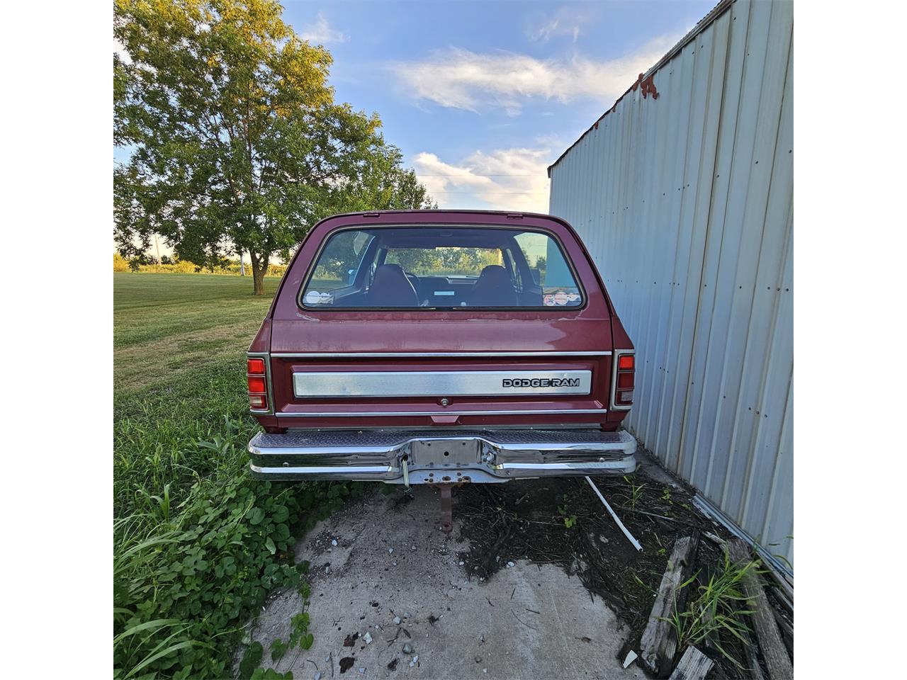 Dodge-Ramcharger-1987-Red-Red-3