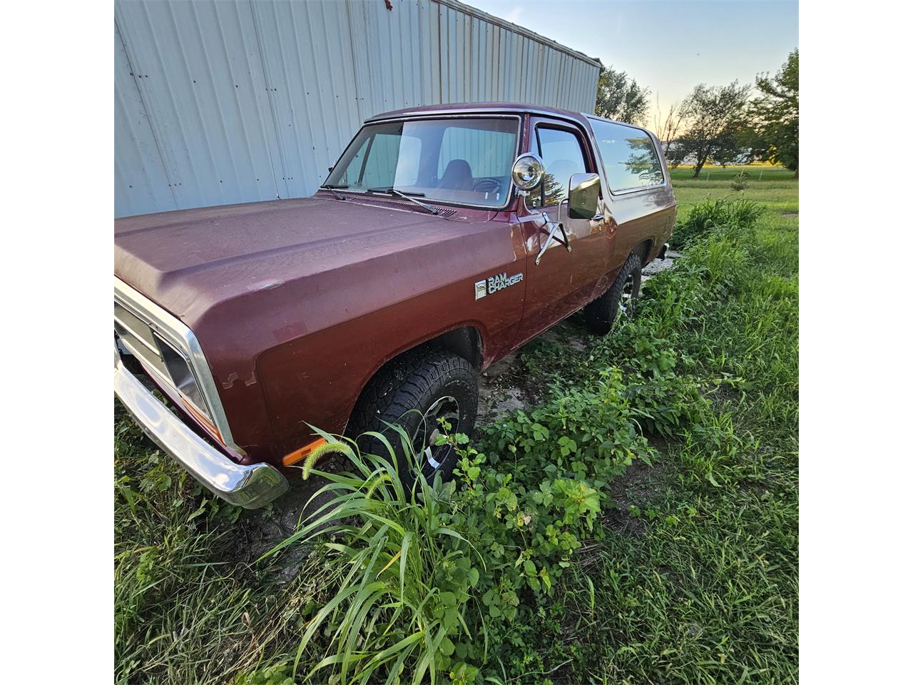 Dodge-Ramcharger-1987-Red-Red-5