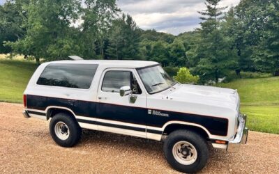 Dodge Ramcharger 1989