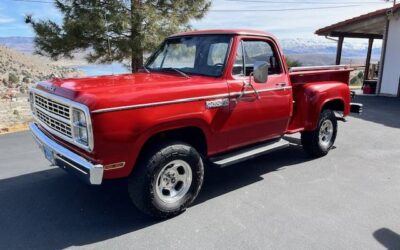 Dodge power wagon 1979