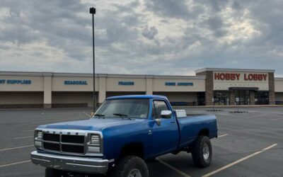 Dodge ram w250 diesel 1993