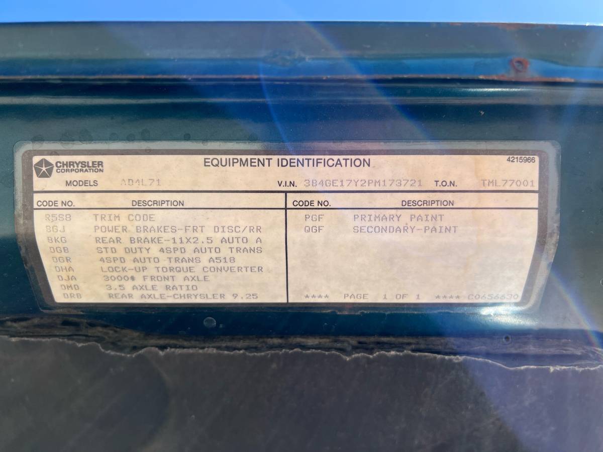 Dodge-ramcharger-1993-green-14