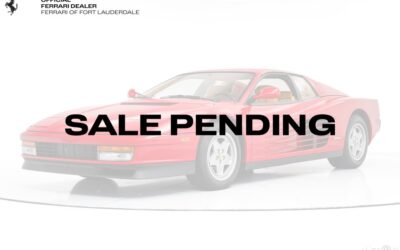 Ferrari Testarossa 1990