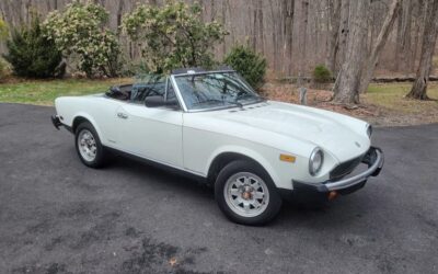 Fiat 124 Spider 1983 Convertible