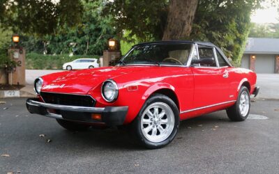 Fiat 124 Spider 1984 Convertible