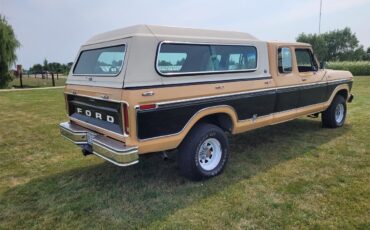 Ford-12-ton-pickup-1978-Tan-and-black-tan-4