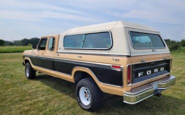 Ford-12-ton-pickup-1978-Tan-and-black-tan-6