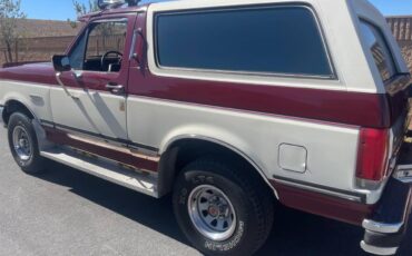 Ford-Bronco-1988-BurgundyWhite-Burgundy-1