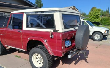 Ford-Bronco-2-door-1968-Burgundy-Gray-7