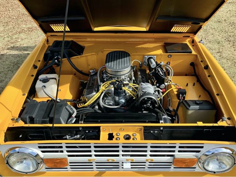 Ford-Bronco-2-door-1971-Yellow-White-17