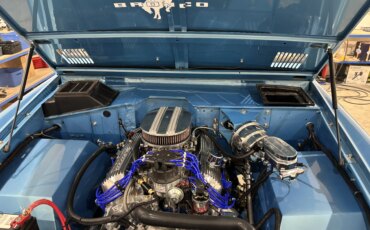Ford-Bronco-2-door-1974-Blue-Brown-3