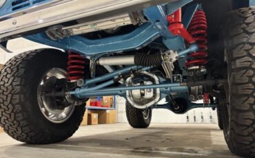 Ford-Bronco-2-door-1974-Blue-Brown-7