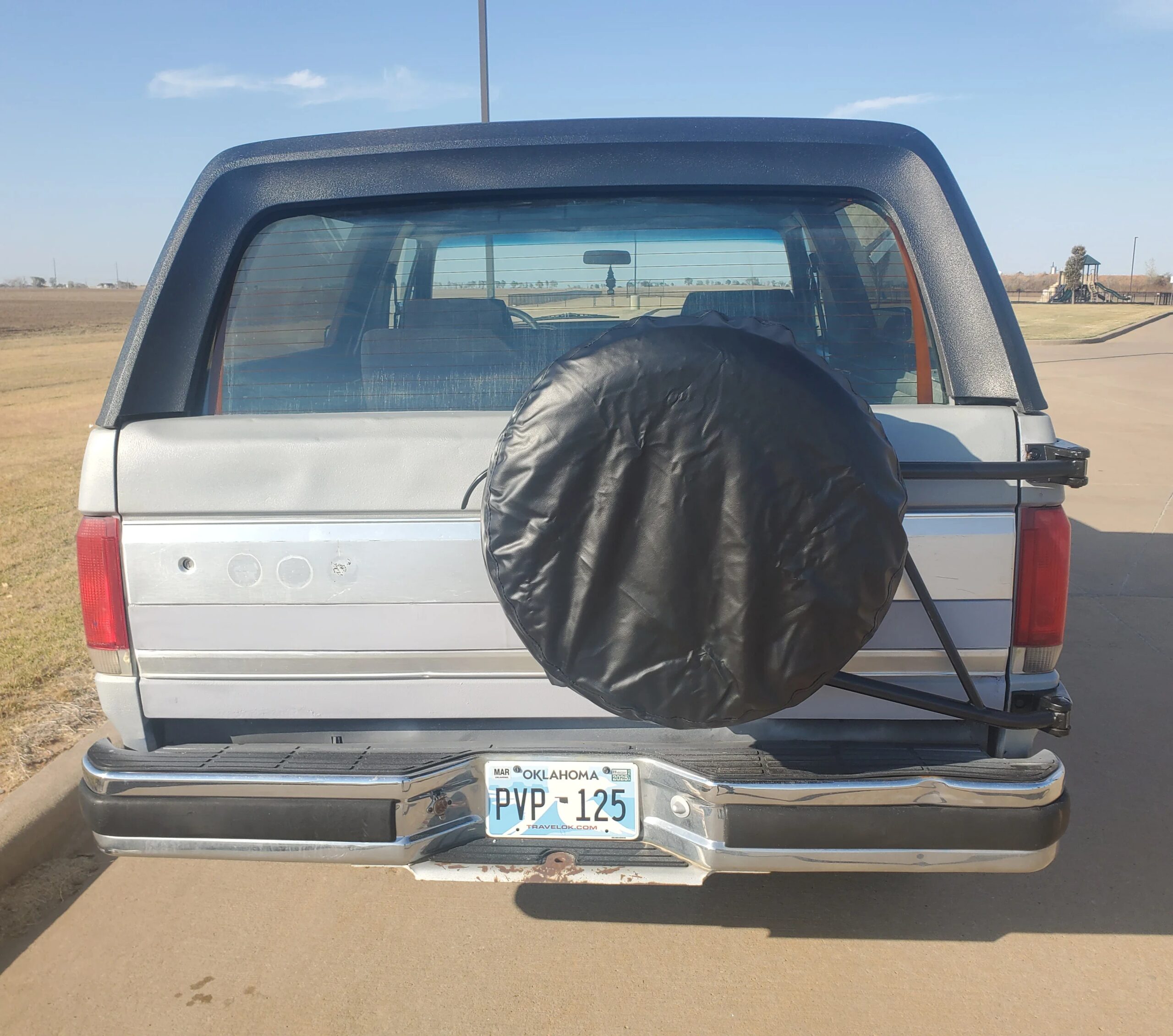 Ford-Bronco-2-door-1988-Gray-Blue-5