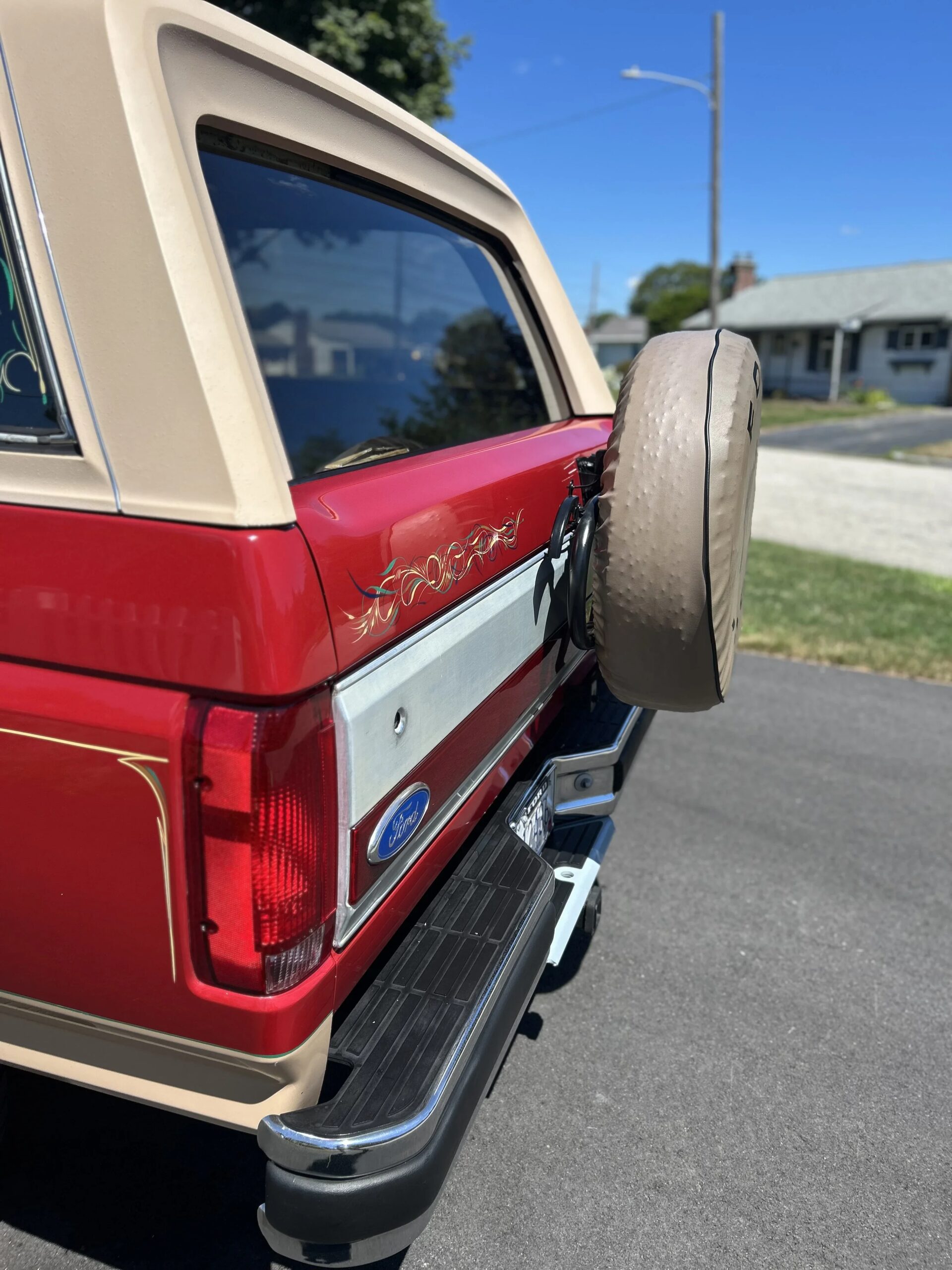 Ford-Bronco-eddie-bauer-1991-Red-Beige-31