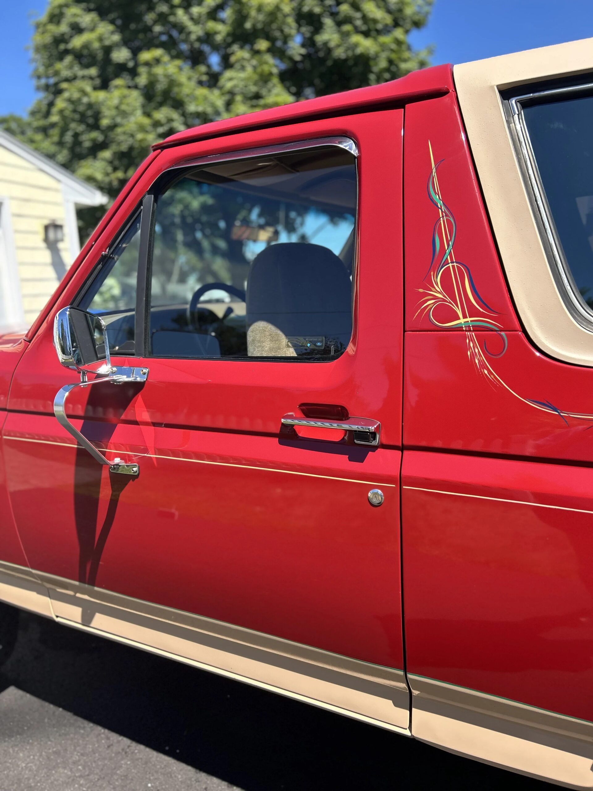 Ford-Bronco-eddie-bauer-1991-Red-Beige-34
