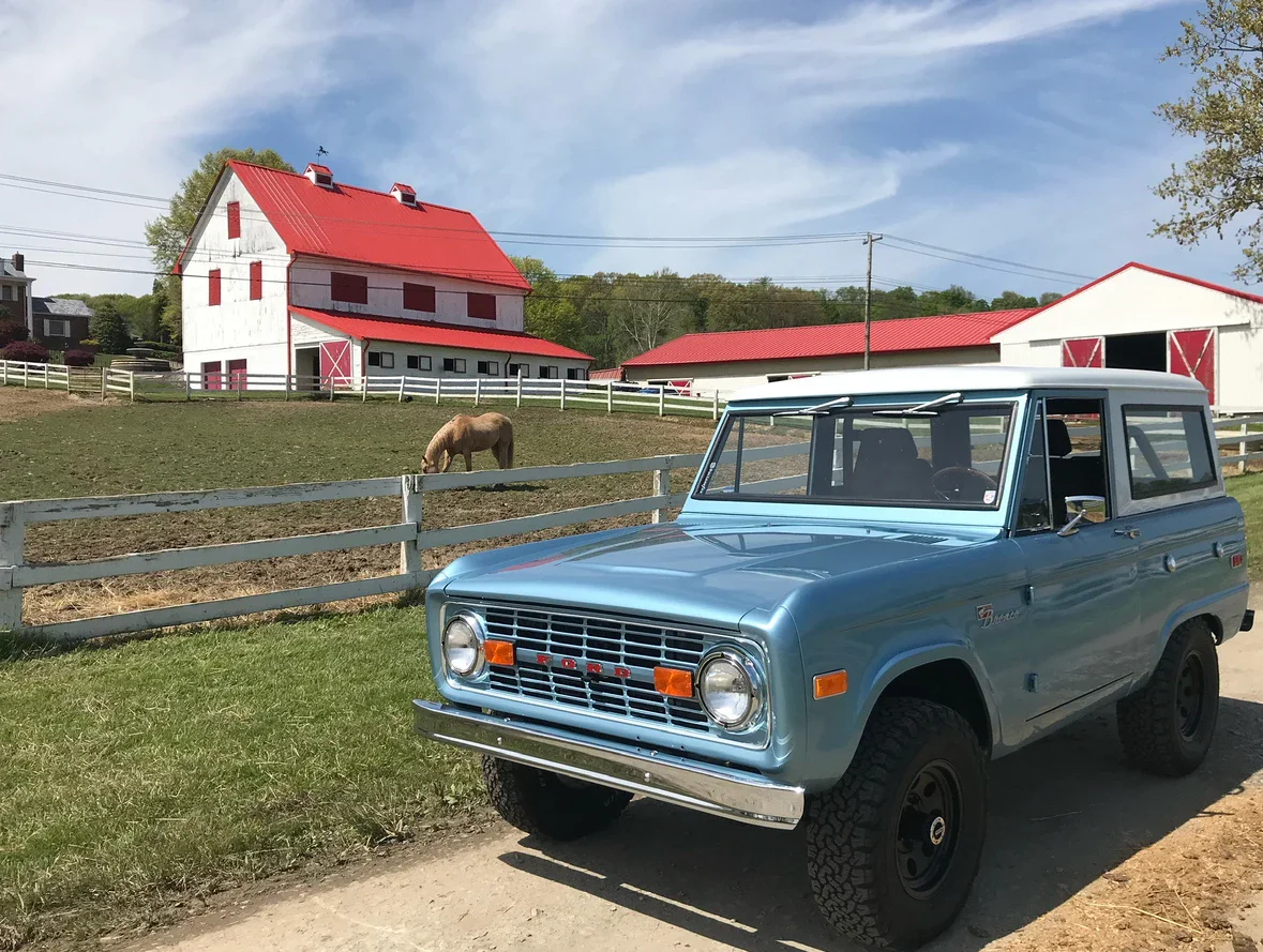 Ford-Bronco-sport-1971-Blue-Black