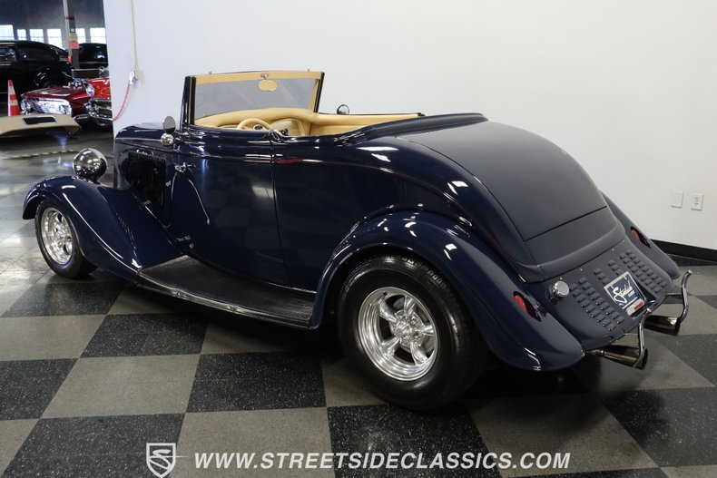 Ford-Cabriolet-1933-Dark-Blue-Tan-11