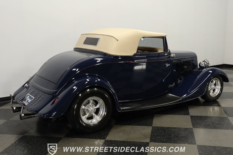 Ford-Cabriolet-1933-Dark-Blue-Tan-16