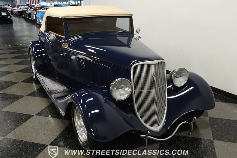 Ford-Cabriolet-1933-Dark-Blue-Tan-19