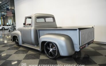 Ford-F-100-1956-Gray-Black-11
