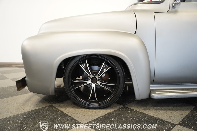 Ford-F-100-1956-Gray-Black-16