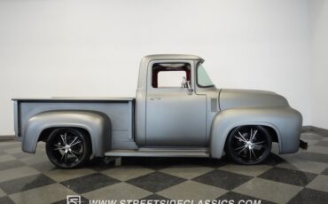 Ford-F-100-1956-Gray-Black-28