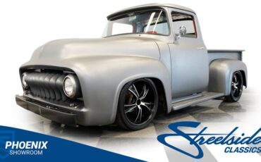 Ford-F-100-1956-Gray-Black-30
