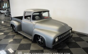 Ford-F-100-1956-Gray-Black-33