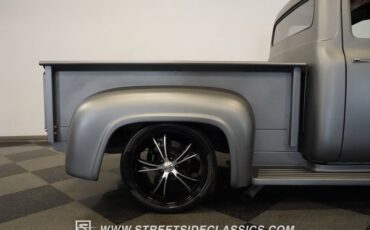 Ford-F-100-1956-Gray-Black-35