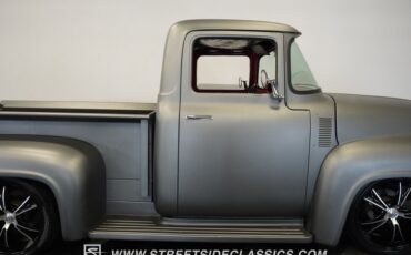 Ford-F-100-1956-Gray-Black-6