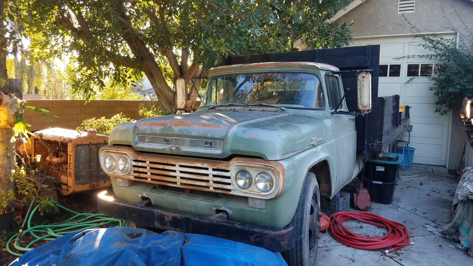 Ford-F-600-1959-Flat-Bed-1