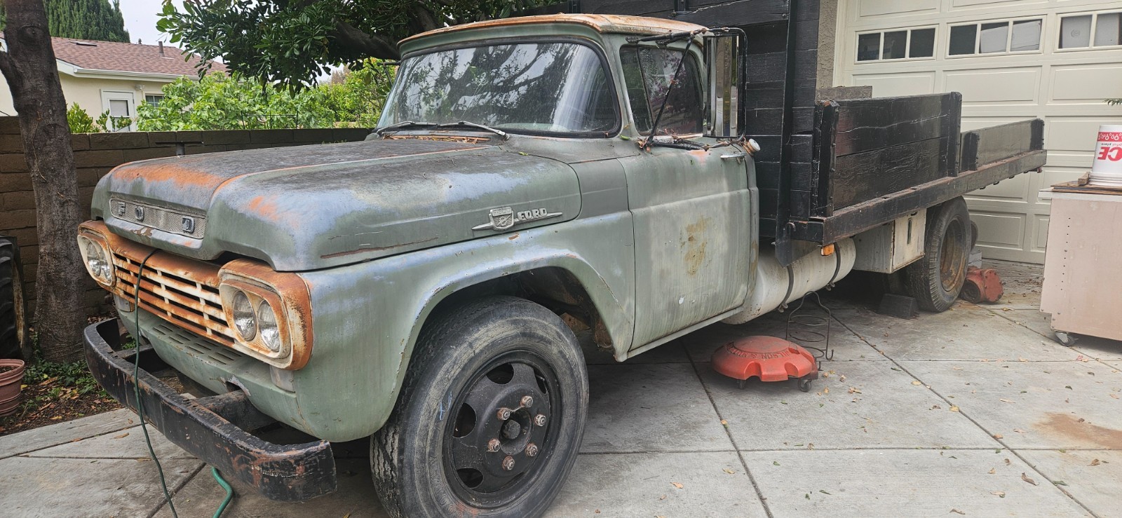 Ford-F-600-1959-Flat-Bed-4