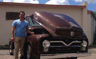 Ford-F100-1955-Brown-Beige-1