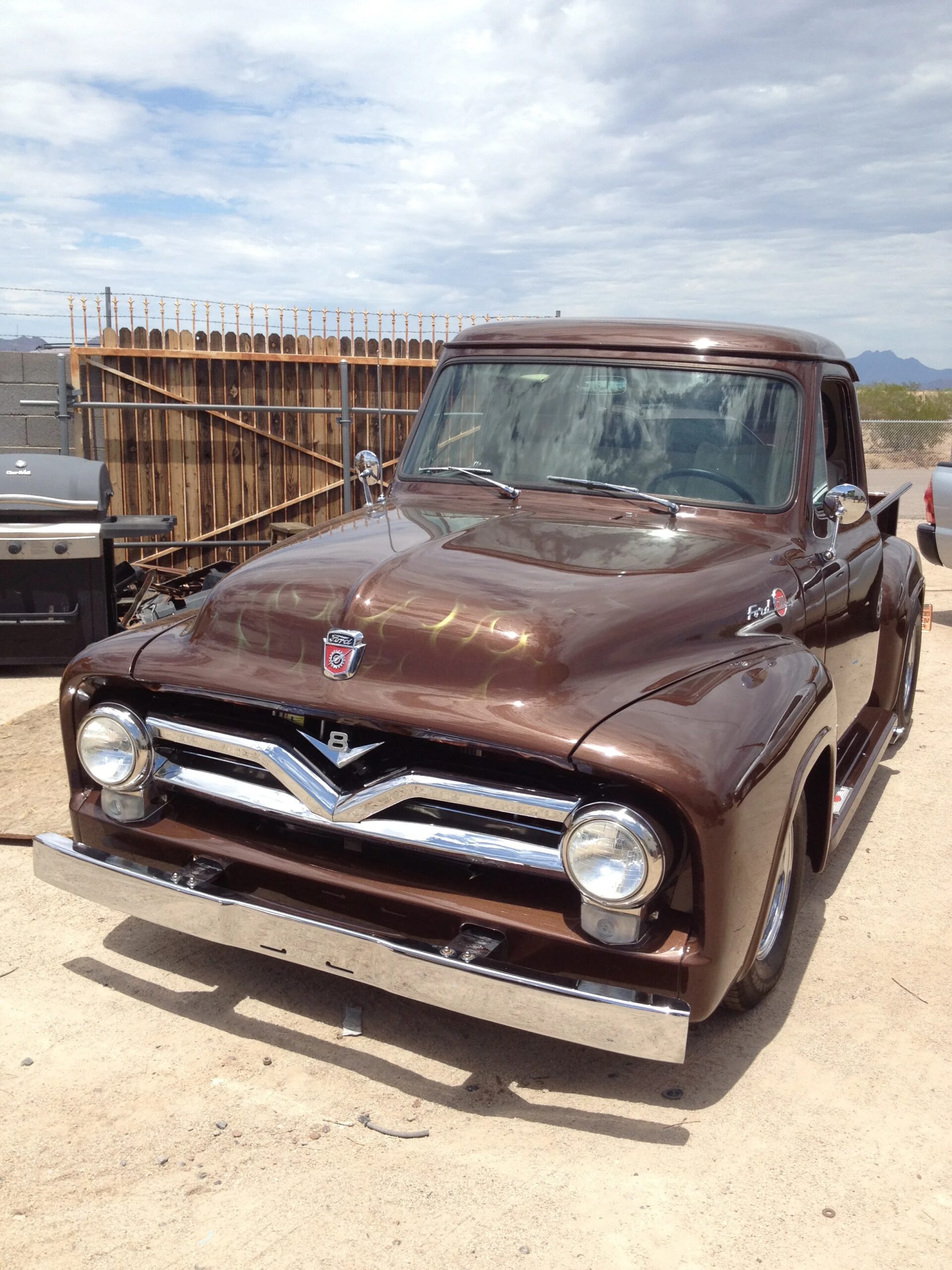 Ford-F100-1955-Brown-Beige-6