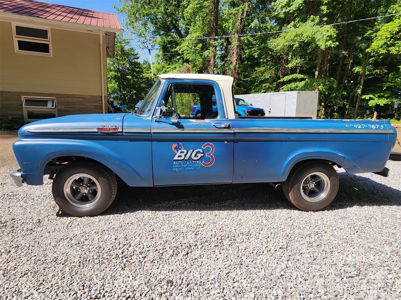 Ford-F100-1963-Blue-Blue-4