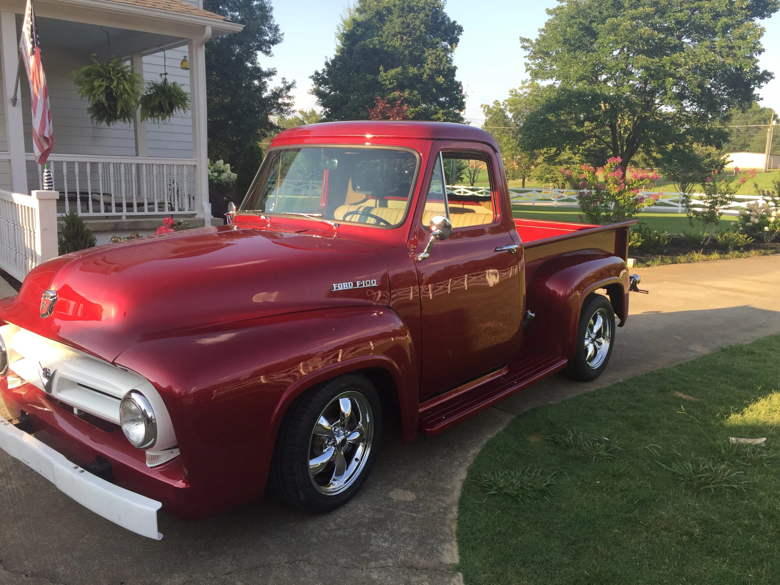 Ford-F100-2wd-regular-cab-1953-Red-Brown-11