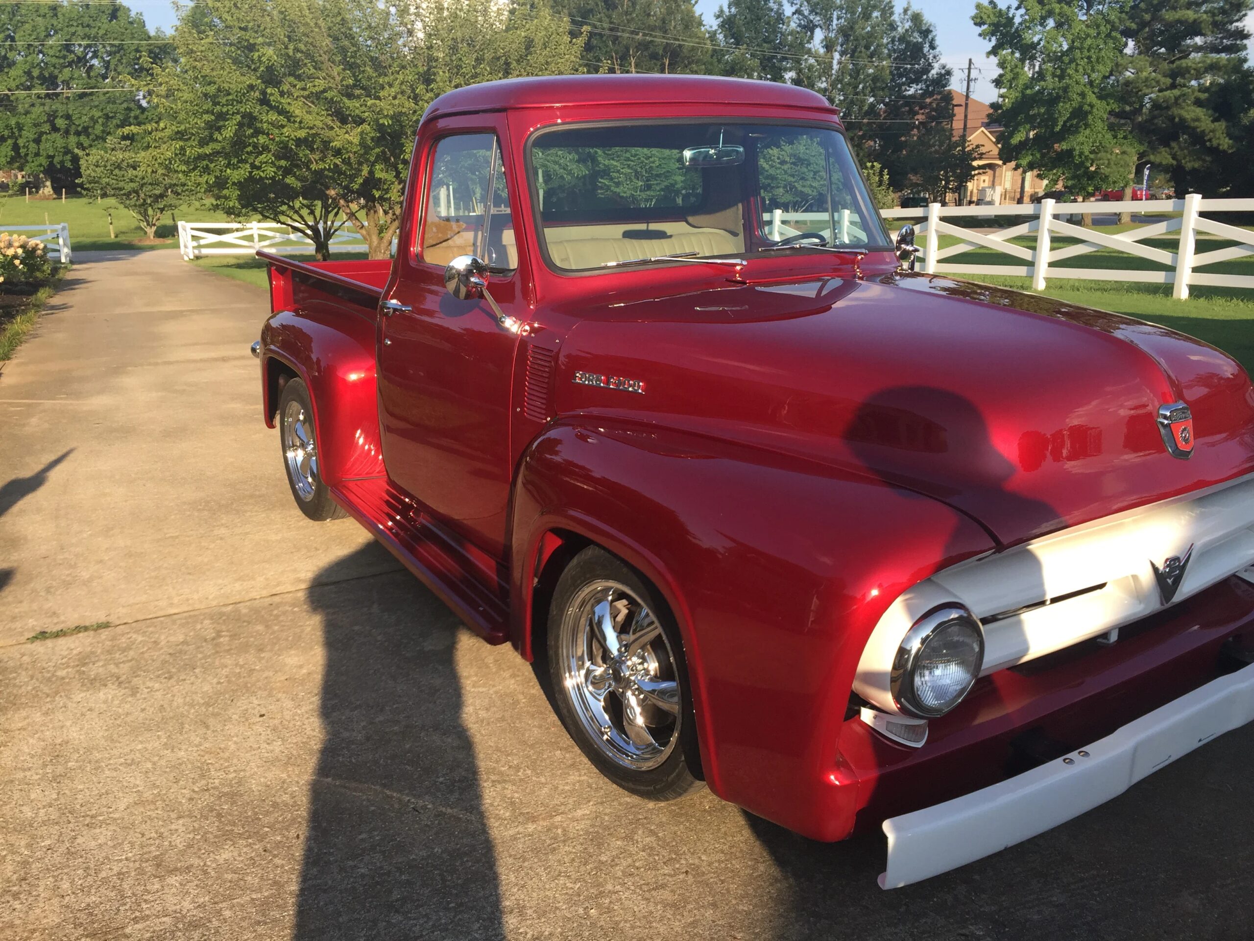 Ford-F100-2wd-regular-cab-1953-Red-Brown-2