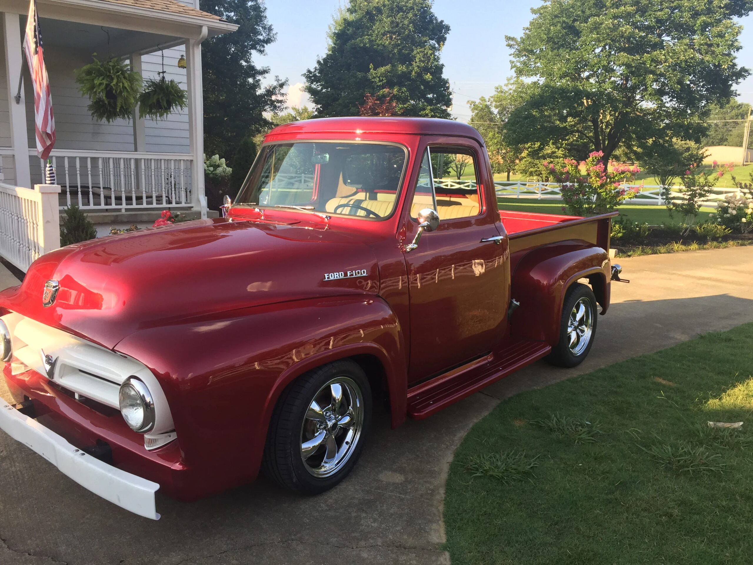 Ford-F100-2wd-regular-cab-1953-Red-Brown-3