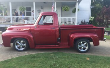Ford-F100-2wd-regular-cab-1953-Red-Brown-9