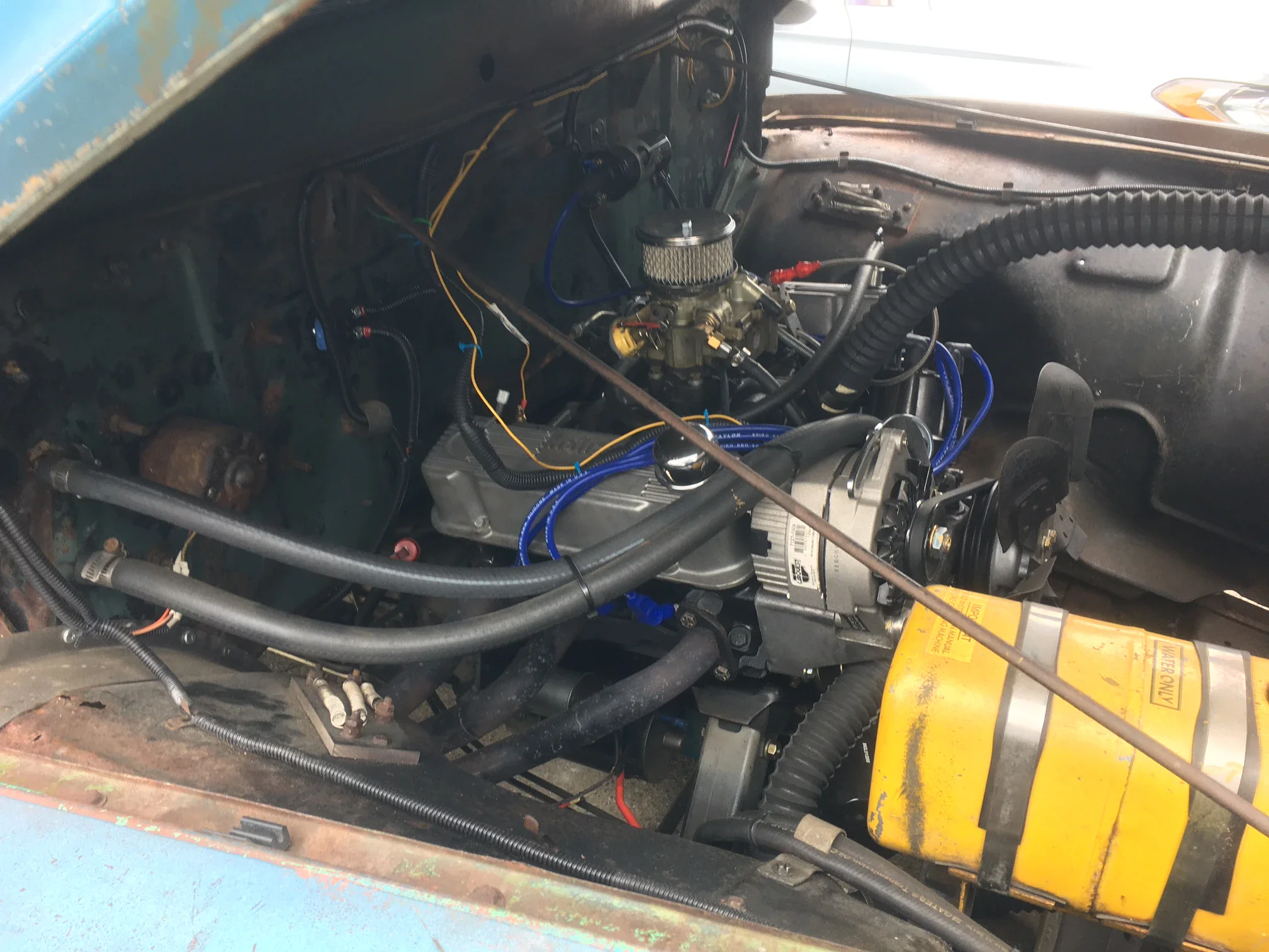 Ford-F100-2wd-regular-cab-1954-Blue-Blue-1