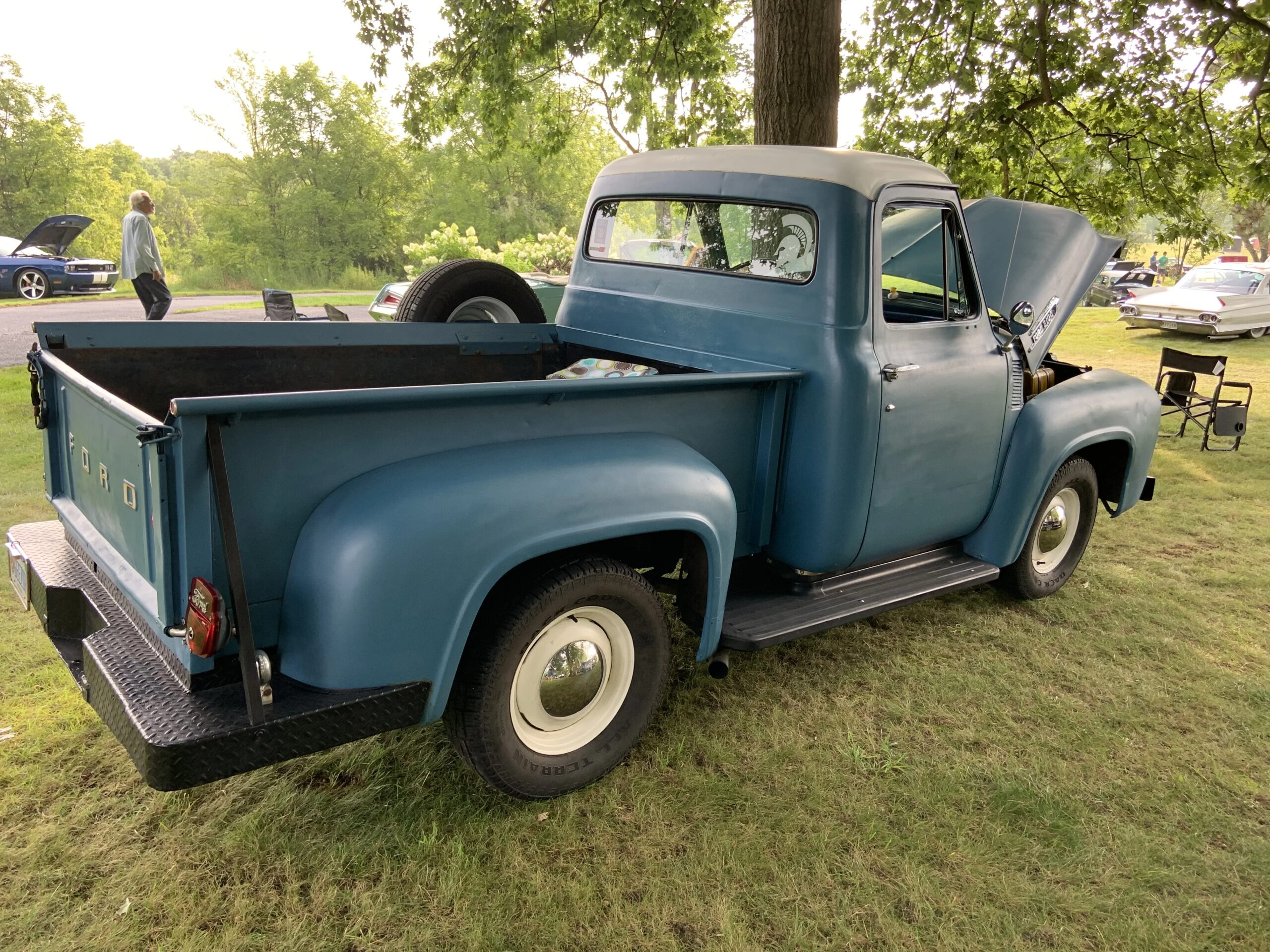 Ford-F100-2wd-regular-cab-1954-Blue-Blue-8