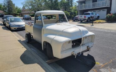 Ford-F100-2wd-regular-cab-1955-Yellow-Yellow-4